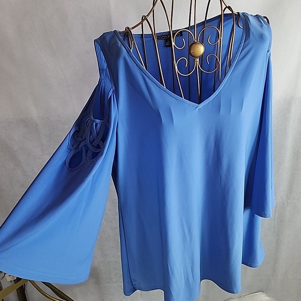 Coco Bianco Blue Women's Top